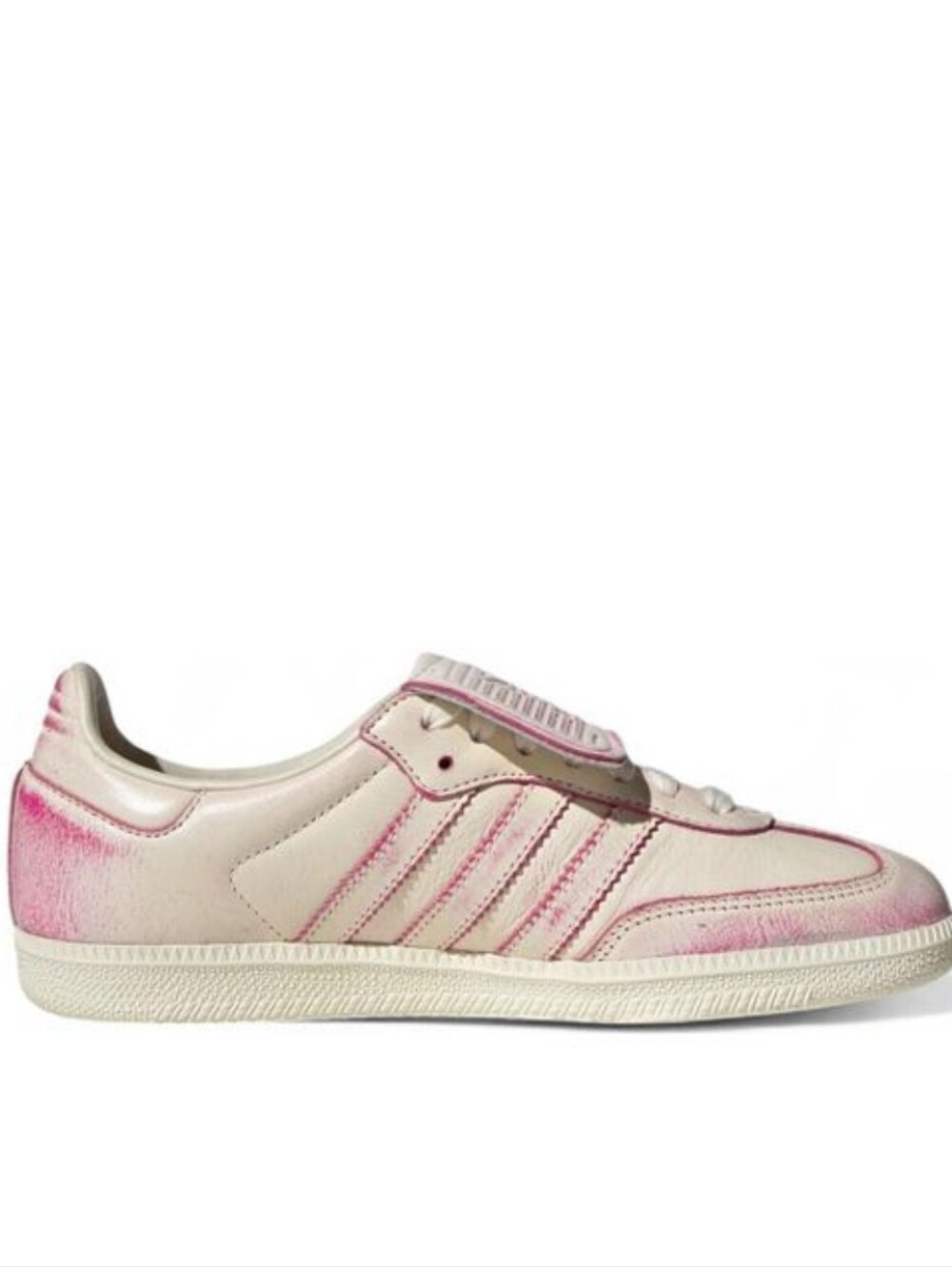 Adidas Samba LT Sneakers Distressed Crew White/Shock Pink - Picture 5 of 10